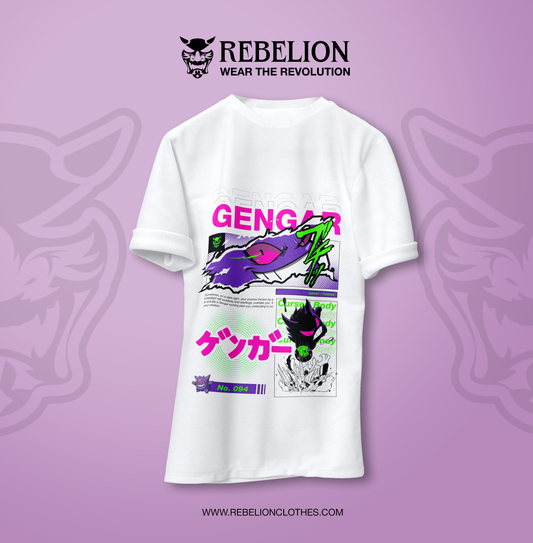 Camiseta Gengar - Pokémon Collection