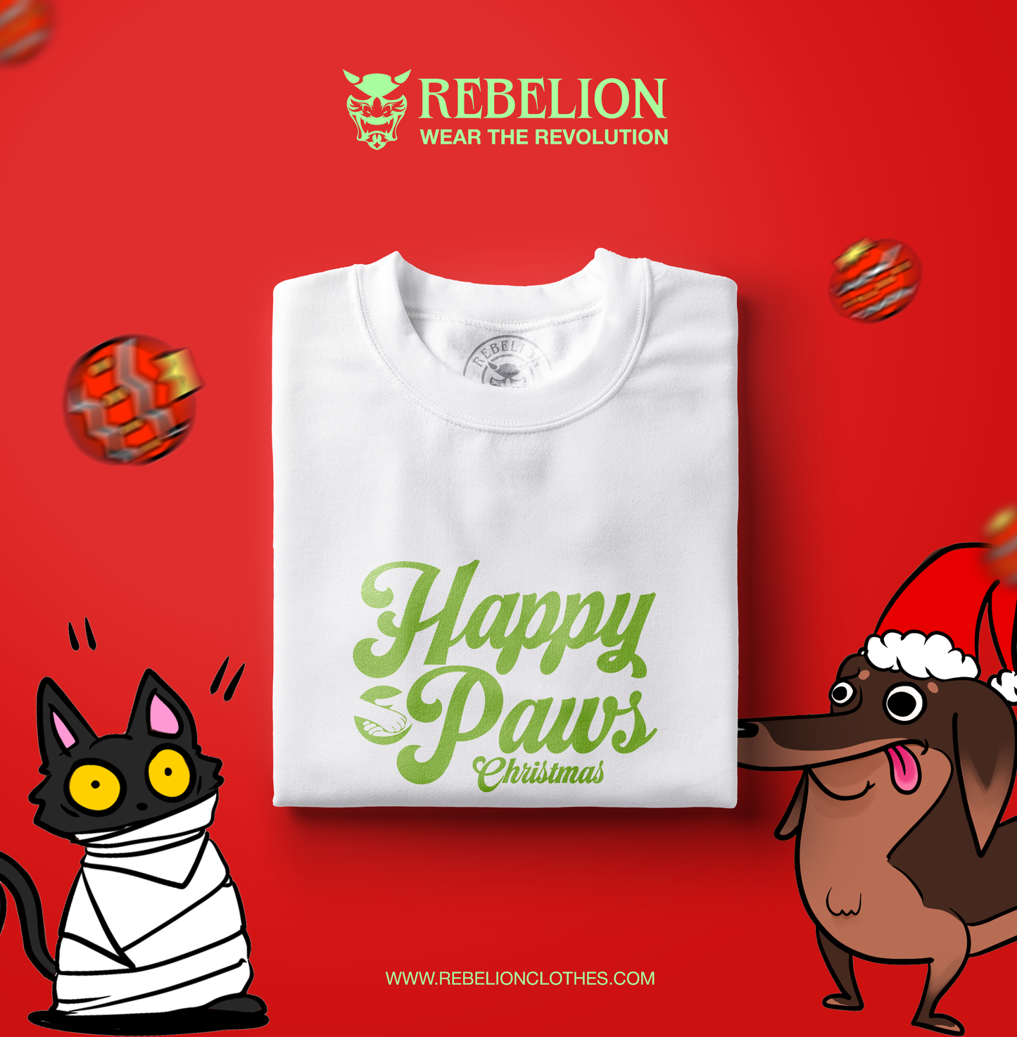 Camiseta Happy Paws