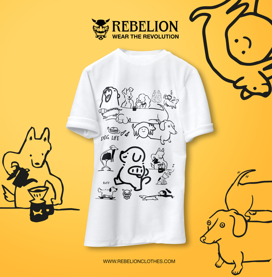 Camiseta GUAU! - Doodles Collection